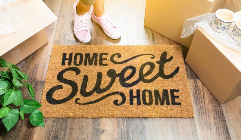 doormat home sweet home